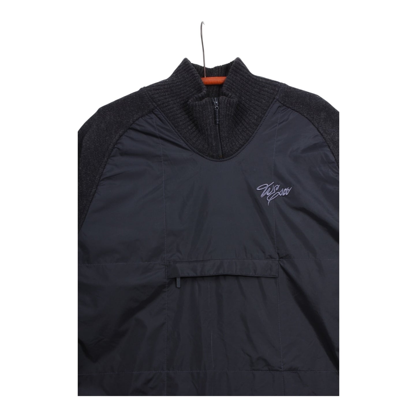 2000s Esco wool zip sweater XL fit