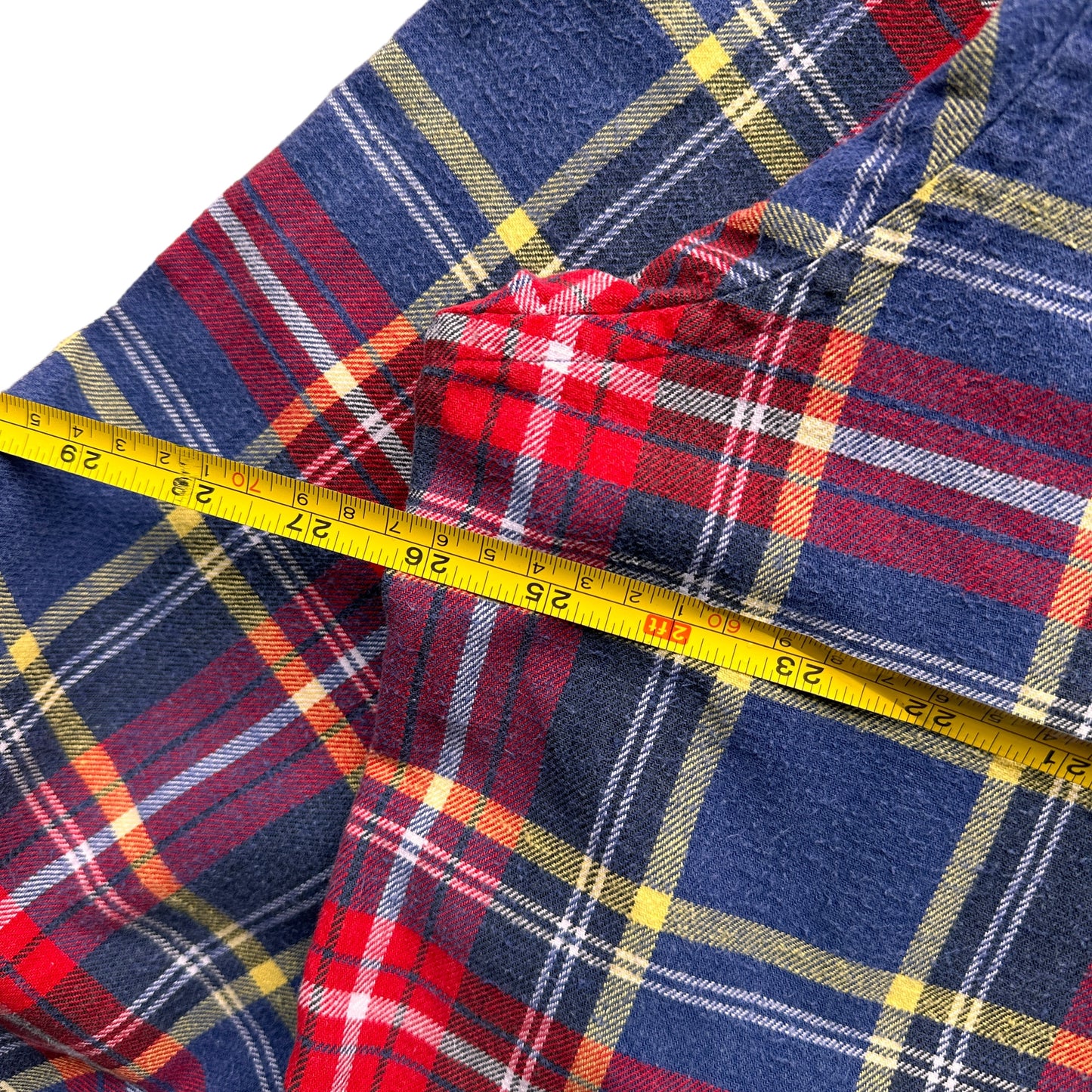 90s heavy cotton button up shirt XL