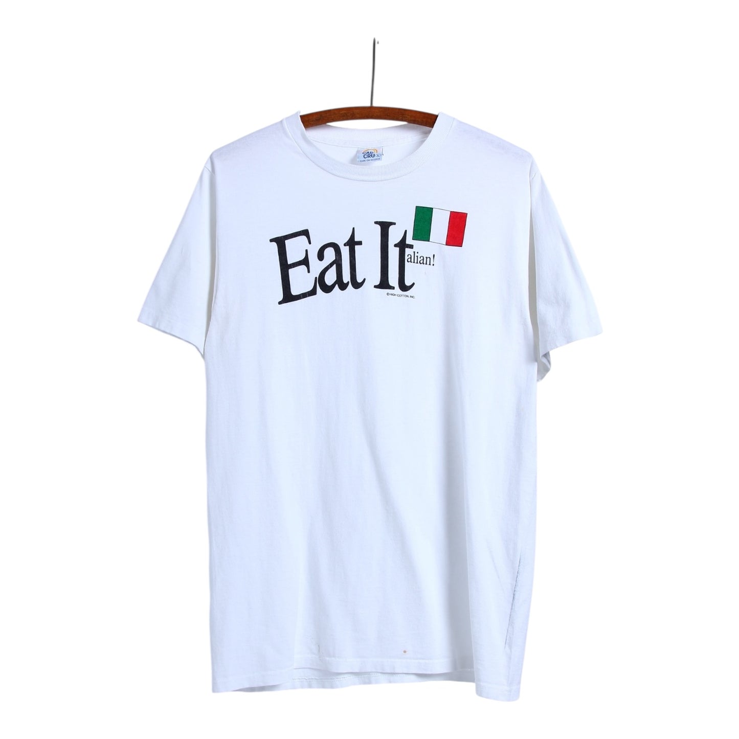90s Eat ITalian tee medium