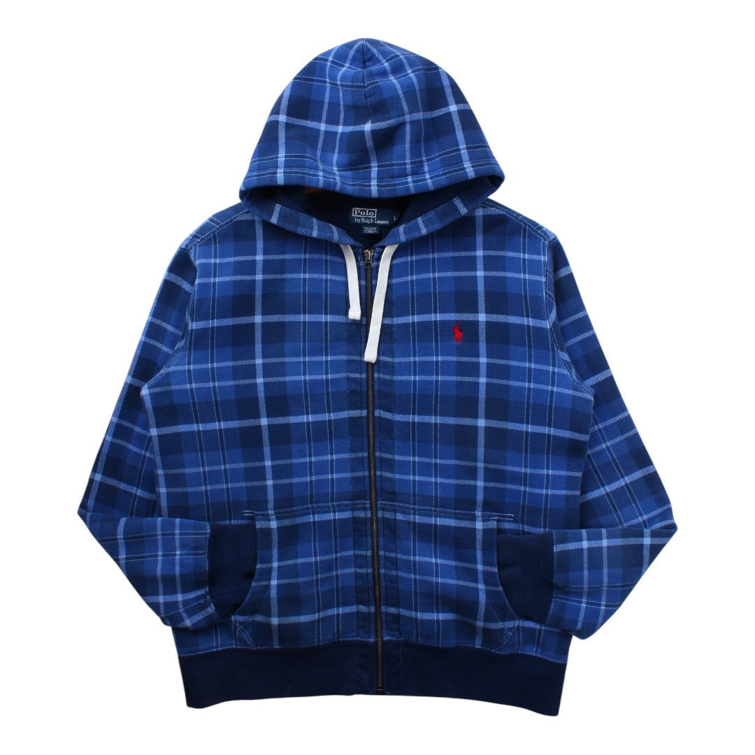 Polo Ralph Lauren thermal lined zip hoodie large