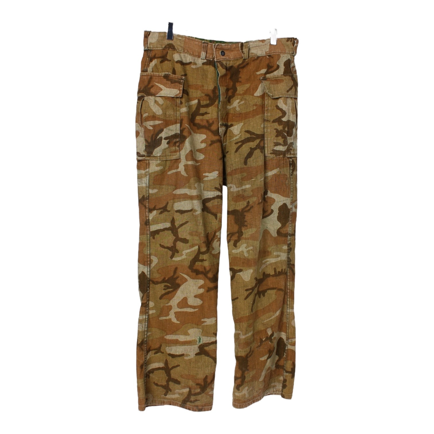 70s frog skin reversible camo cargo pant 34/29 – Vintage Sponsor