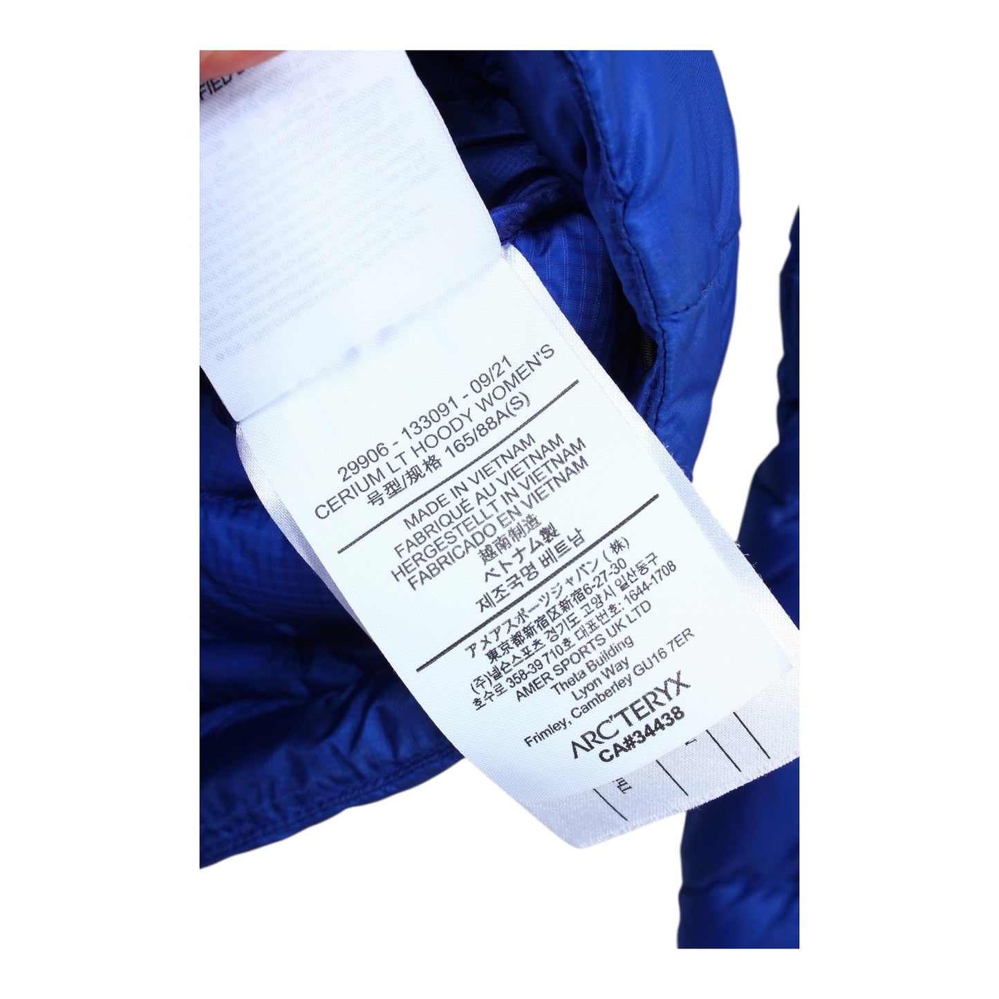 arc’teryx cerium hoody LT women’s small