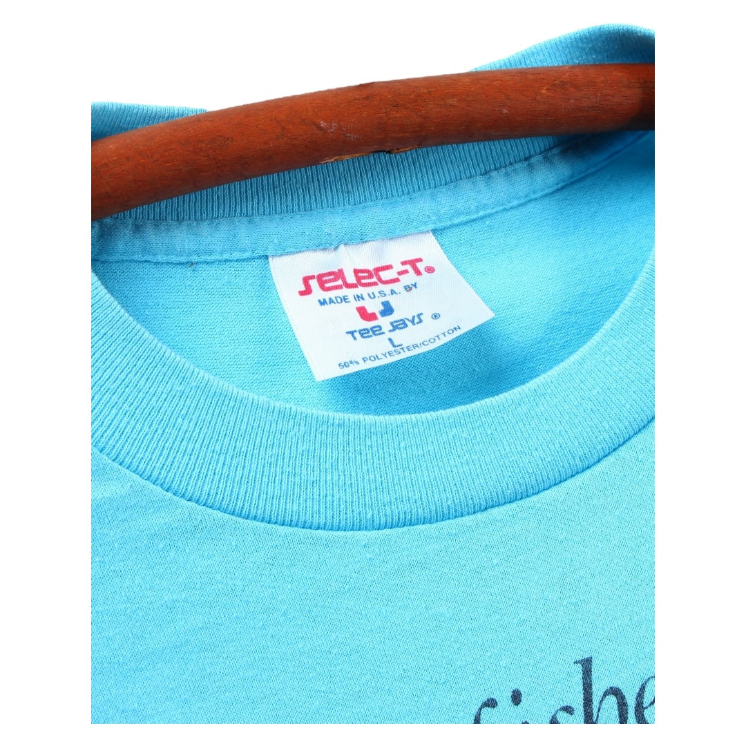 90s Through his fly fishing tee S/M