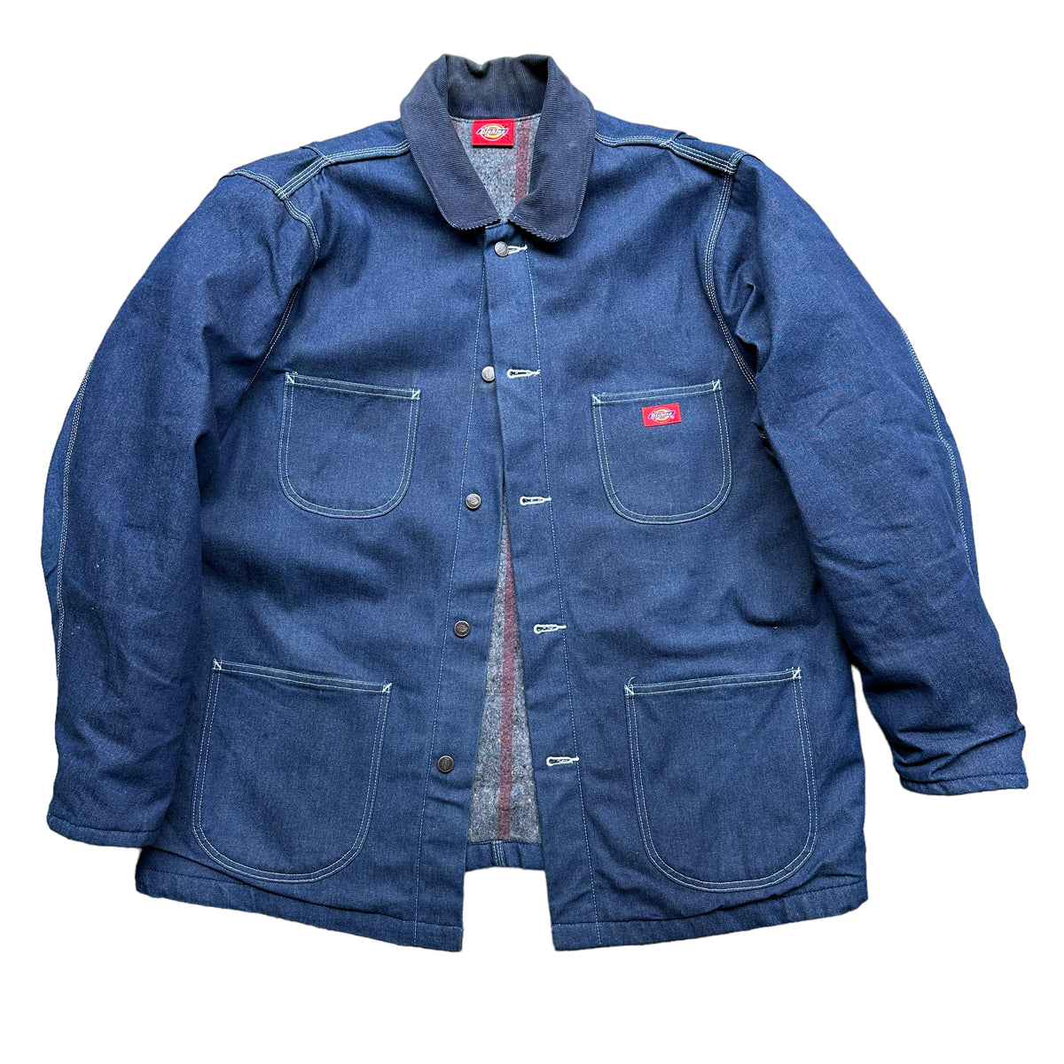 Dickies denim blanket lined work jacket XXL – Vintage Sponsor