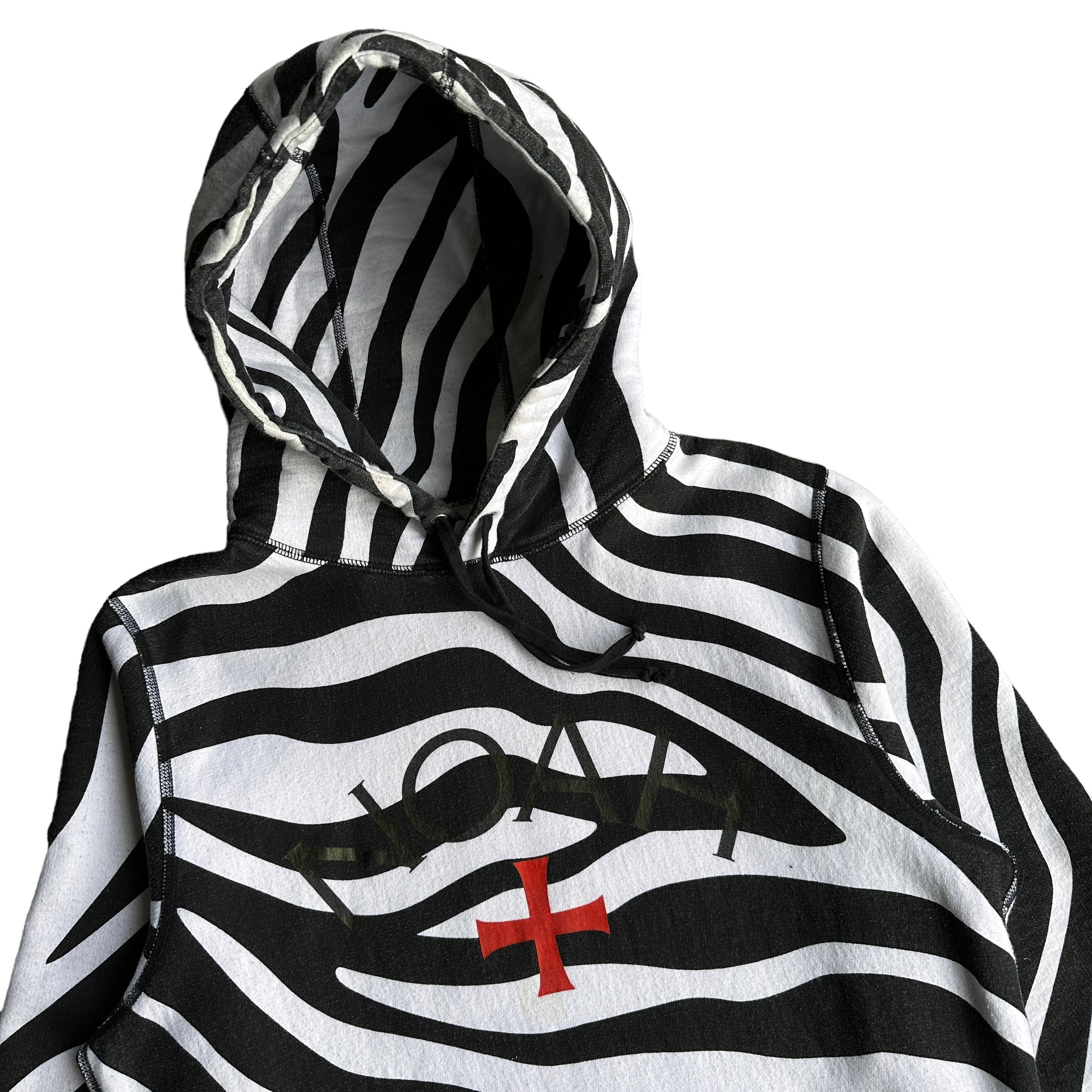 Noah core logo zebra bad hoodie medium