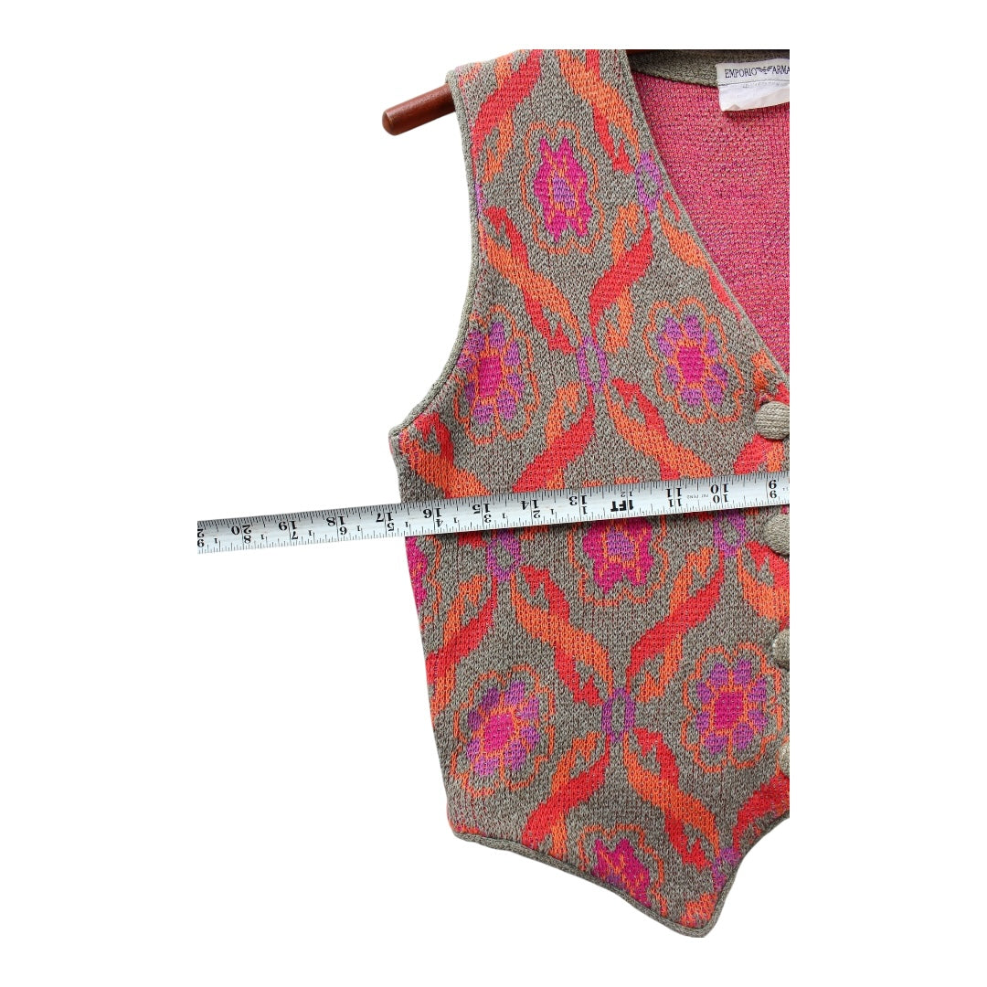 80s Emporio Armani knit vest XS