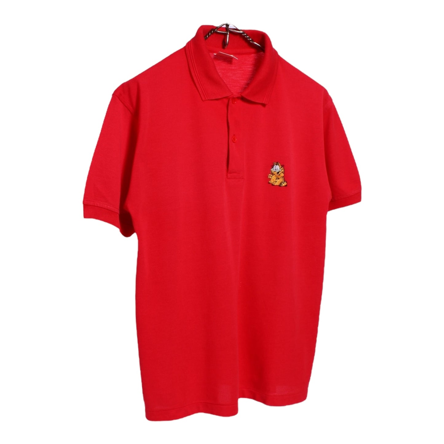 80s Garfield polo medium