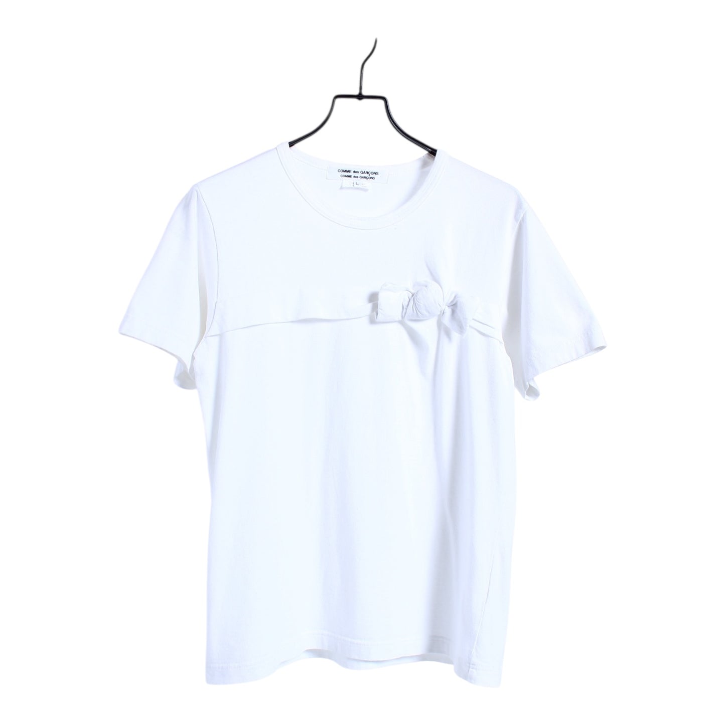 Comme de garçon knot tee small