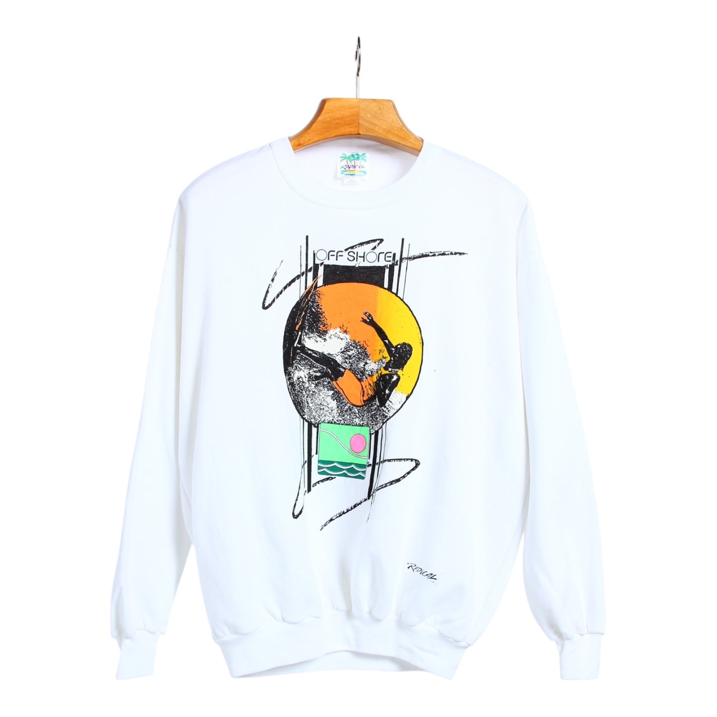 80s Surf crewneck large