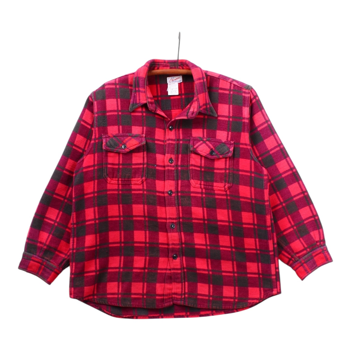 Champion thick button up large