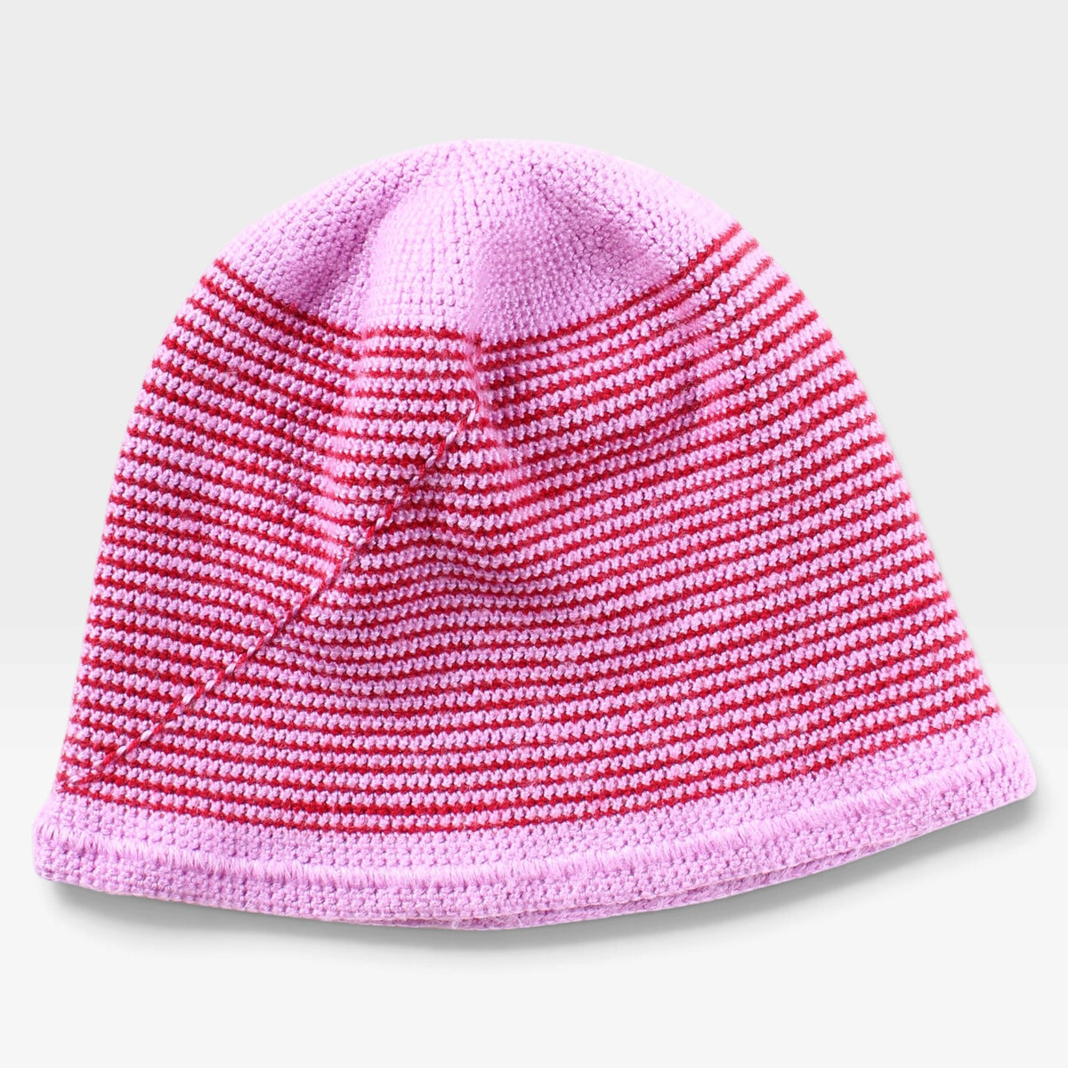 Cashmere feel woven knit beanie