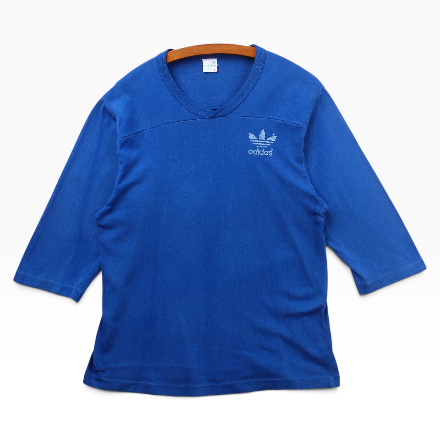 80s Adidas 3/4 sleeve small