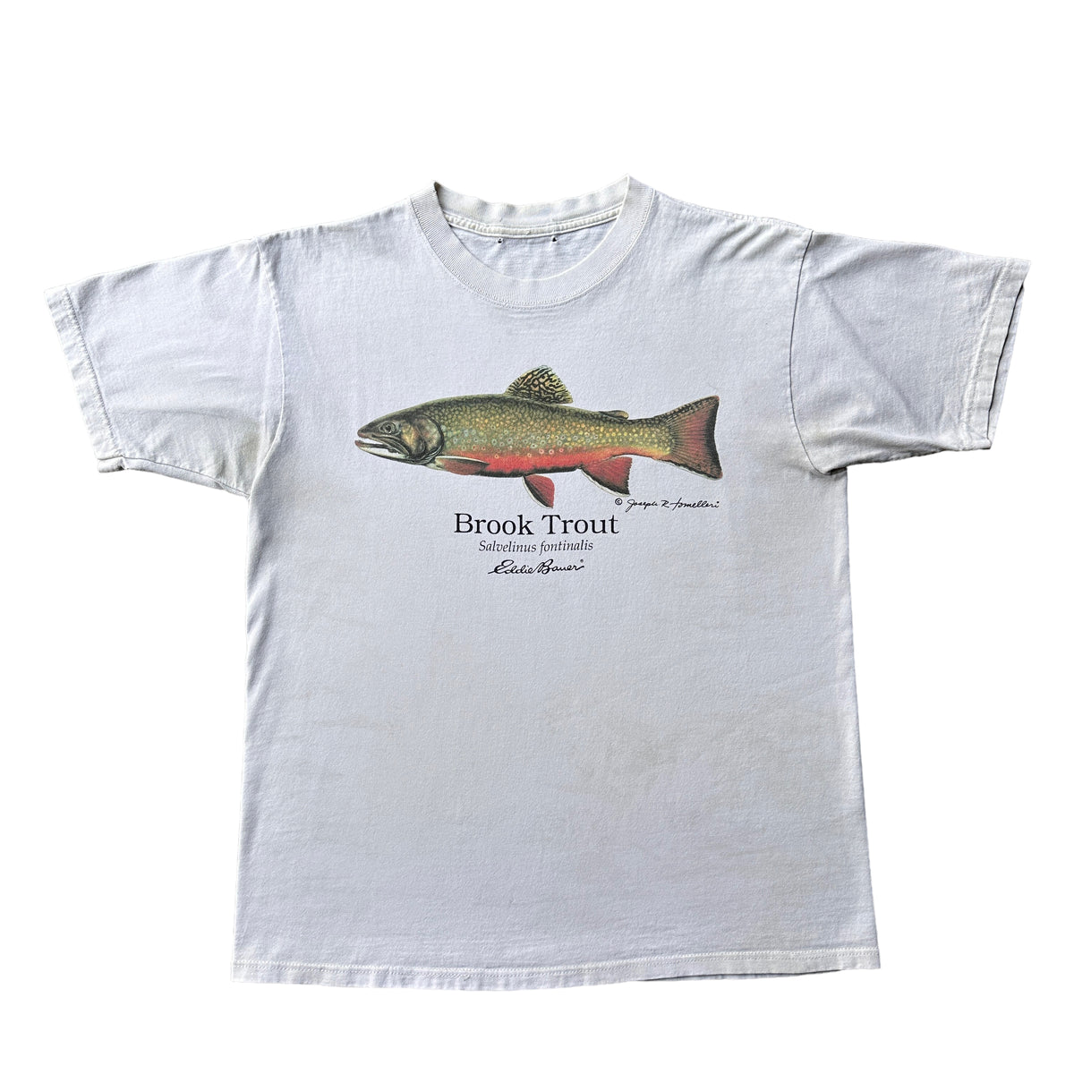 90s Eddie Bauer brook trout tee Small – Vintage Sponsor