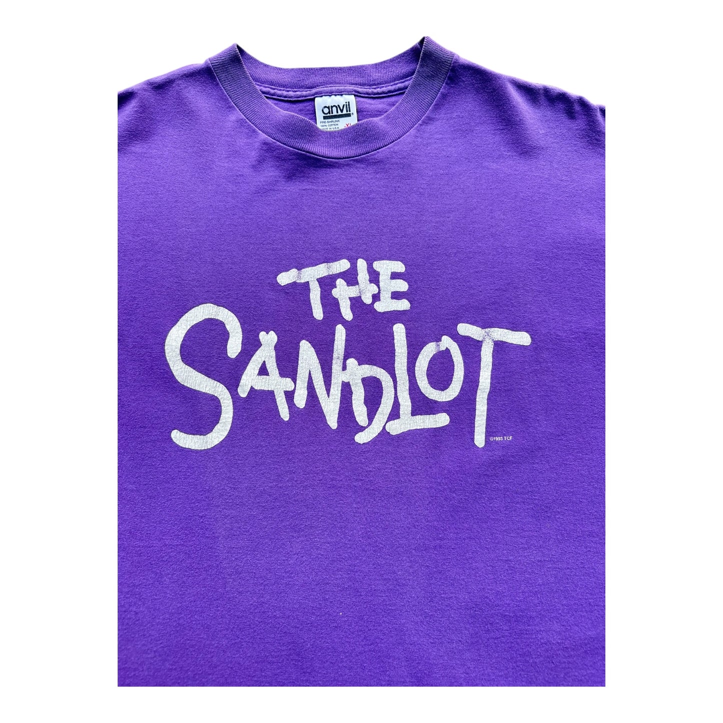 The sandlot movie tee large
