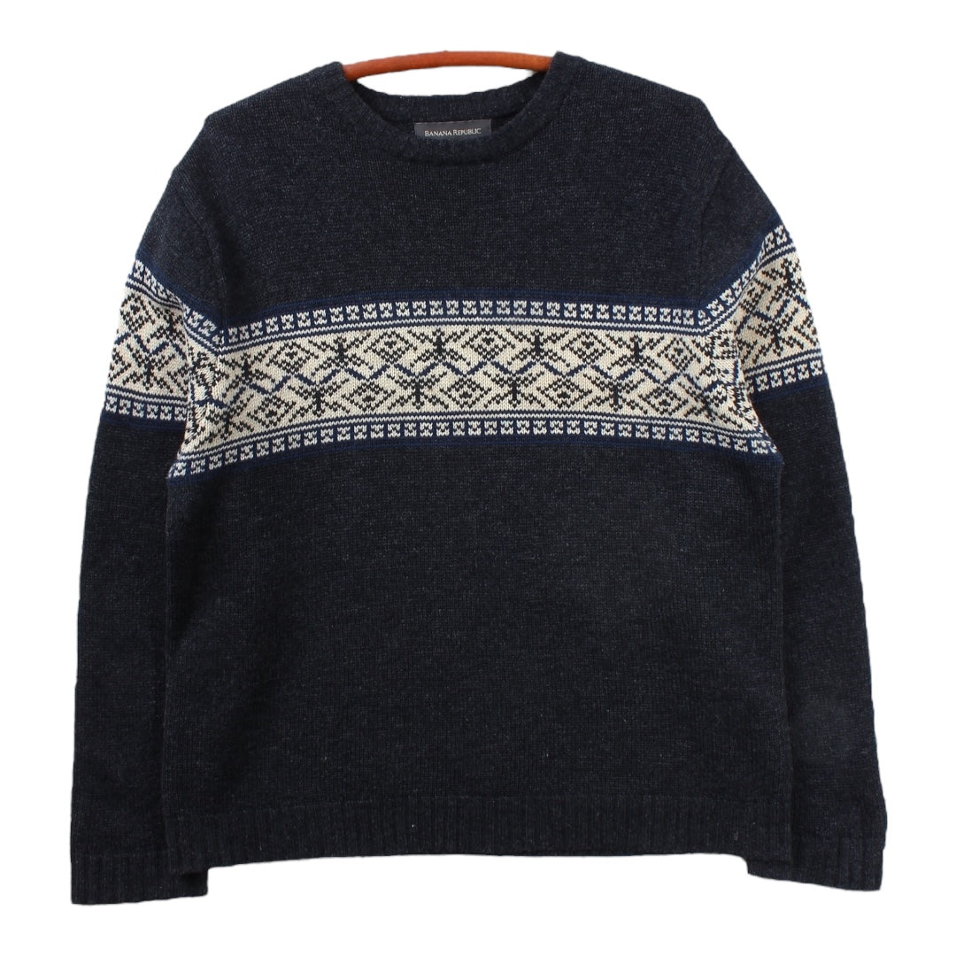 2000s Banana republic lambswool sweater large