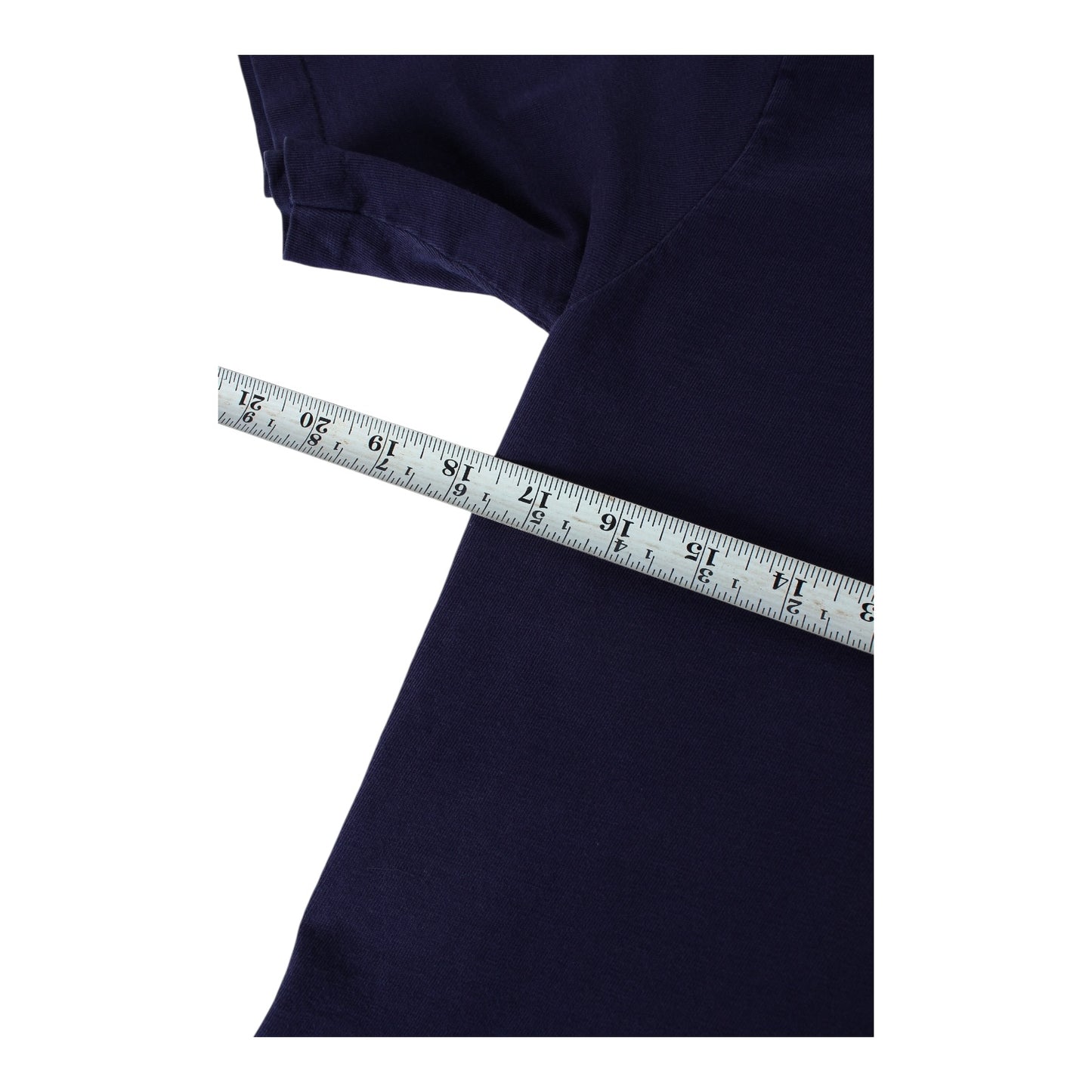 80s Cotton blank navy blue XS