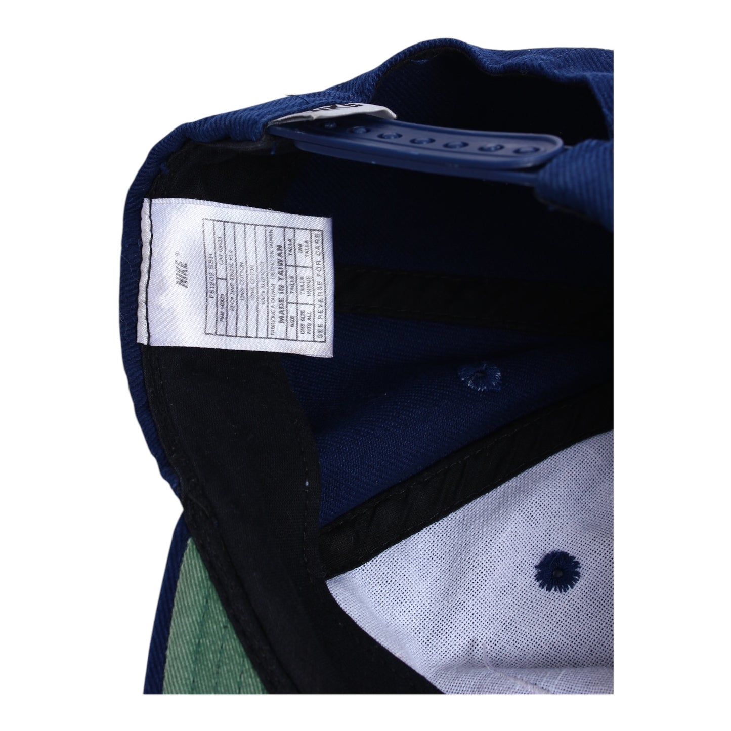 90s Nike check snapback hat