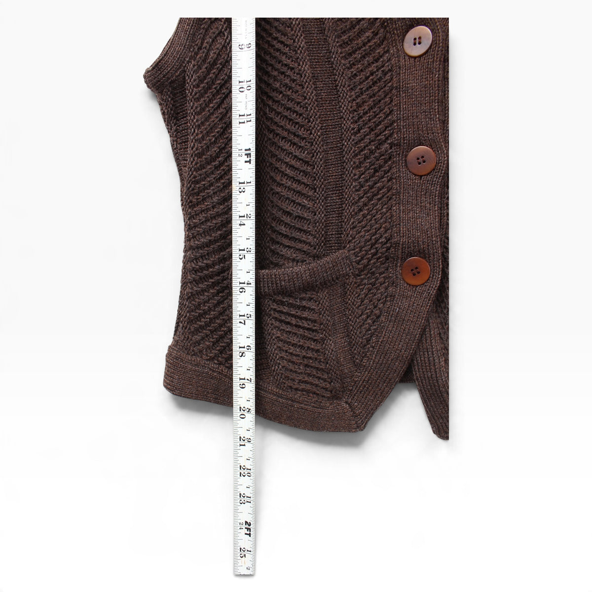 80s Giorgio armani wool sweater vest XS