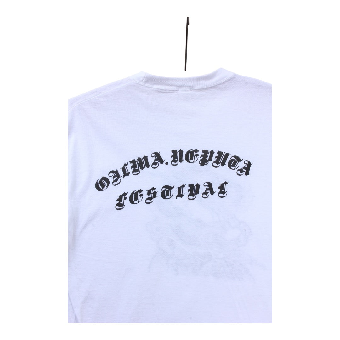 80s Japanese 50/50 tee small