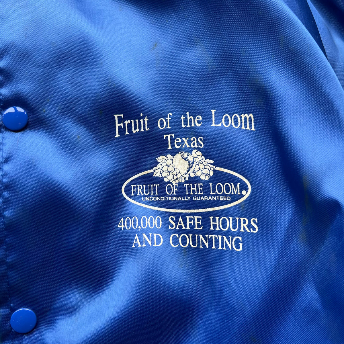 Fruit of the 2025 loom coach jacket