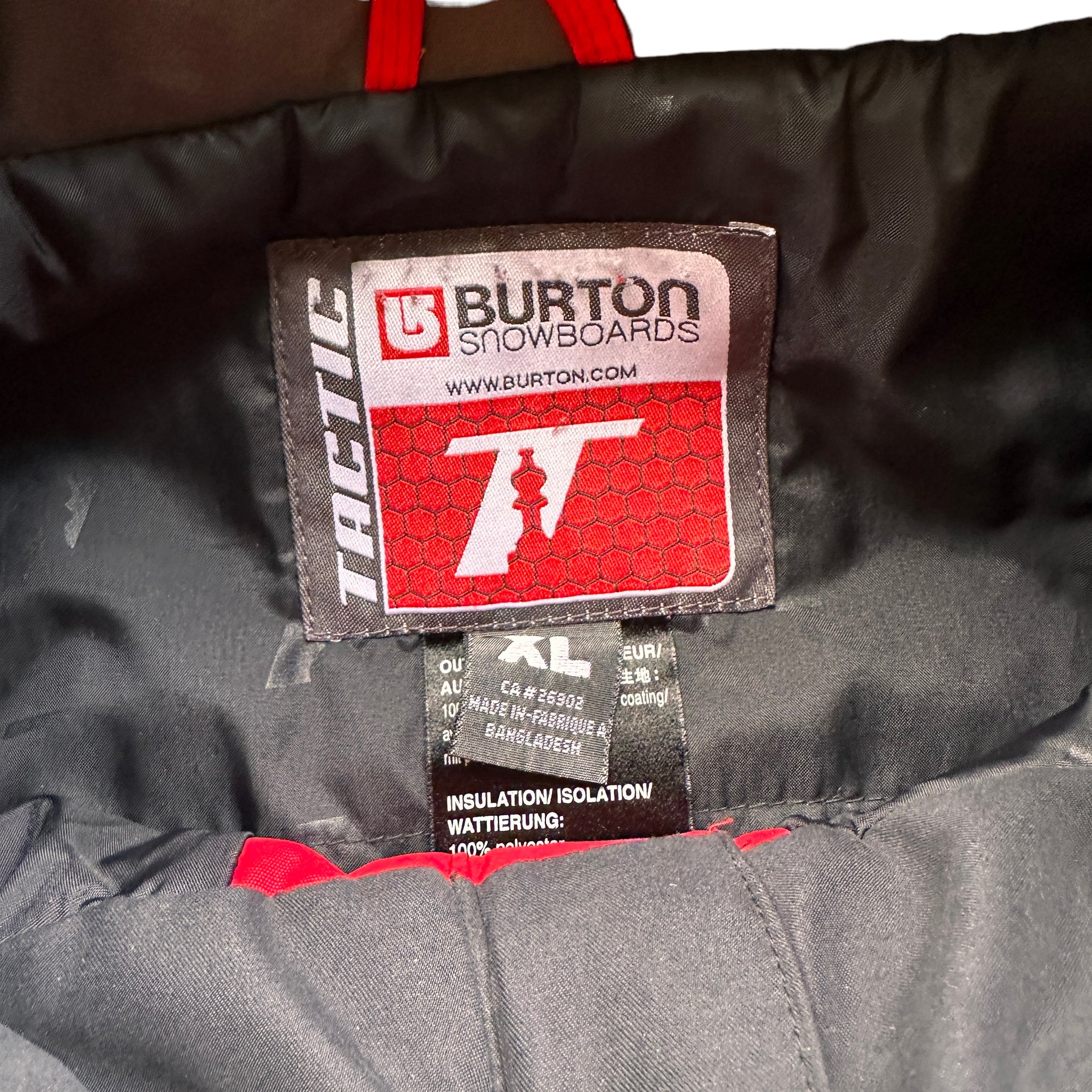 2000s Burton tactic snowboard jacket XL