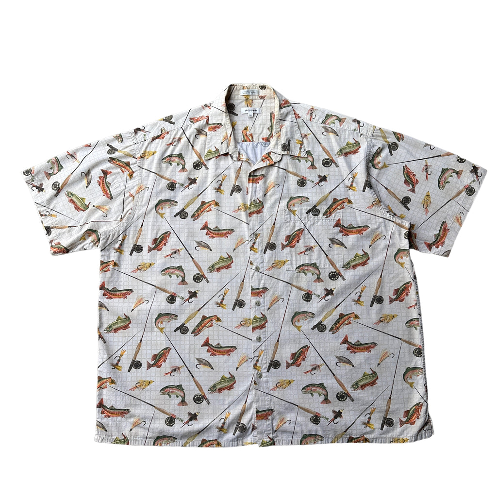 90s Pierre cardin fishing shirt XXL