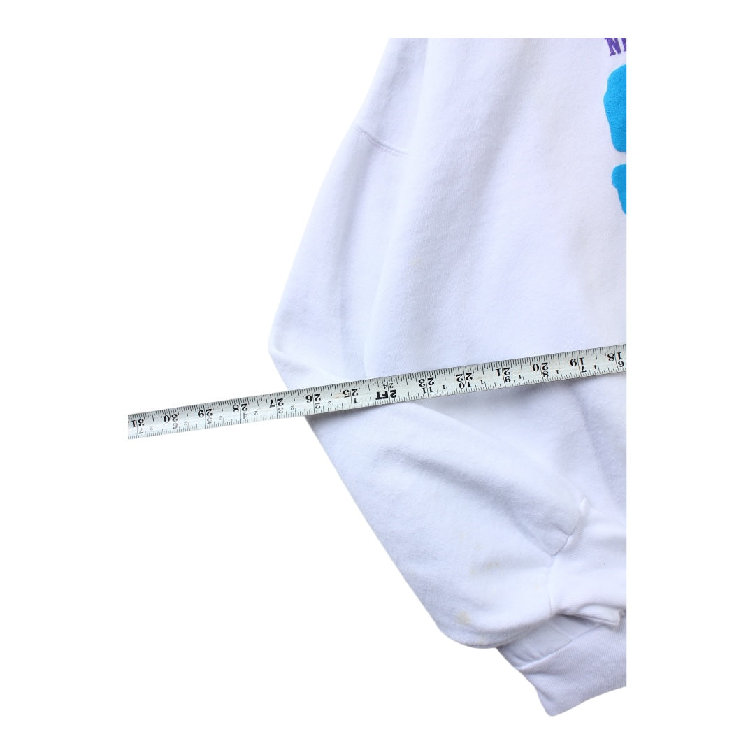 90s Japan air 1/4 zip XL