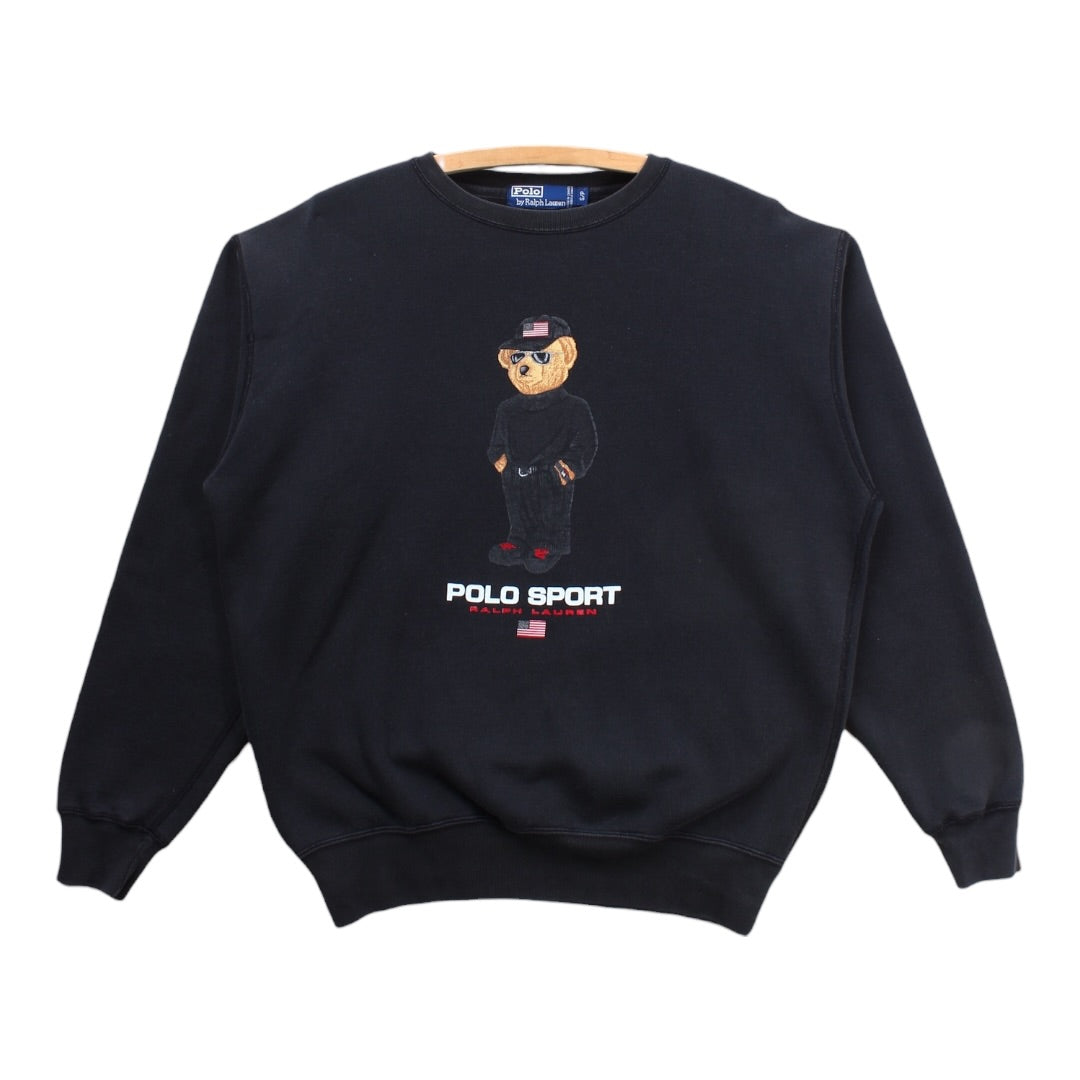 90s Polo Ralph Lauren cool bear polo sport medium