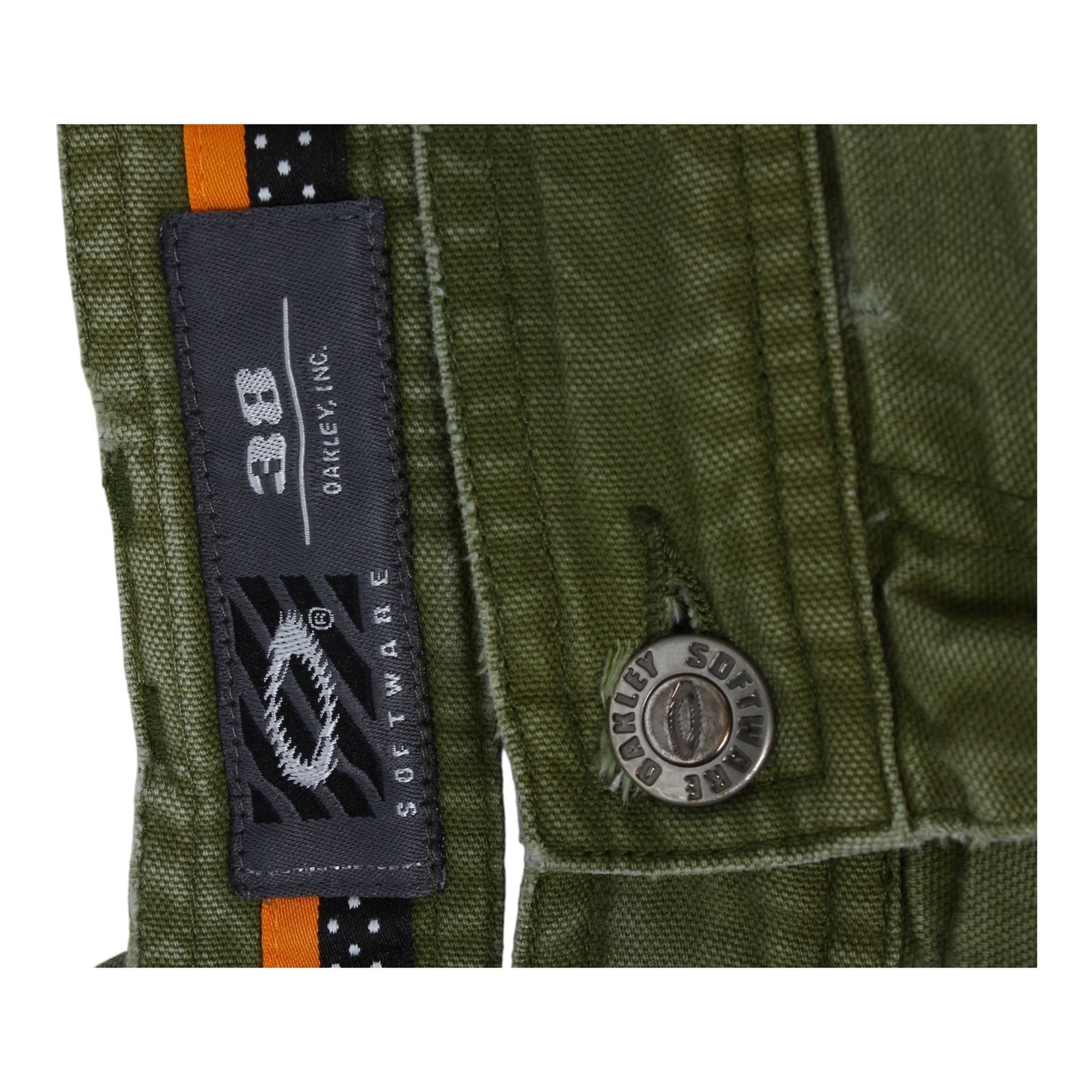 90s Oakley cotton cargo shorts sz38