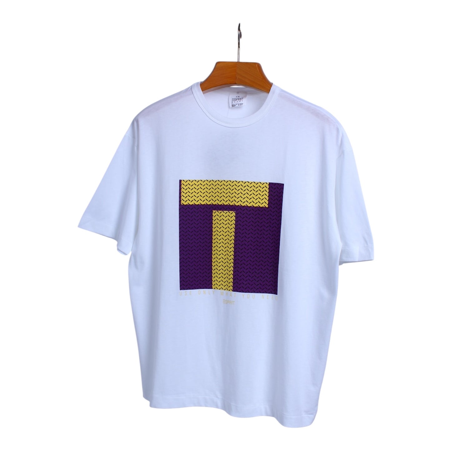 90s Esprit “use only what you need” tee large
