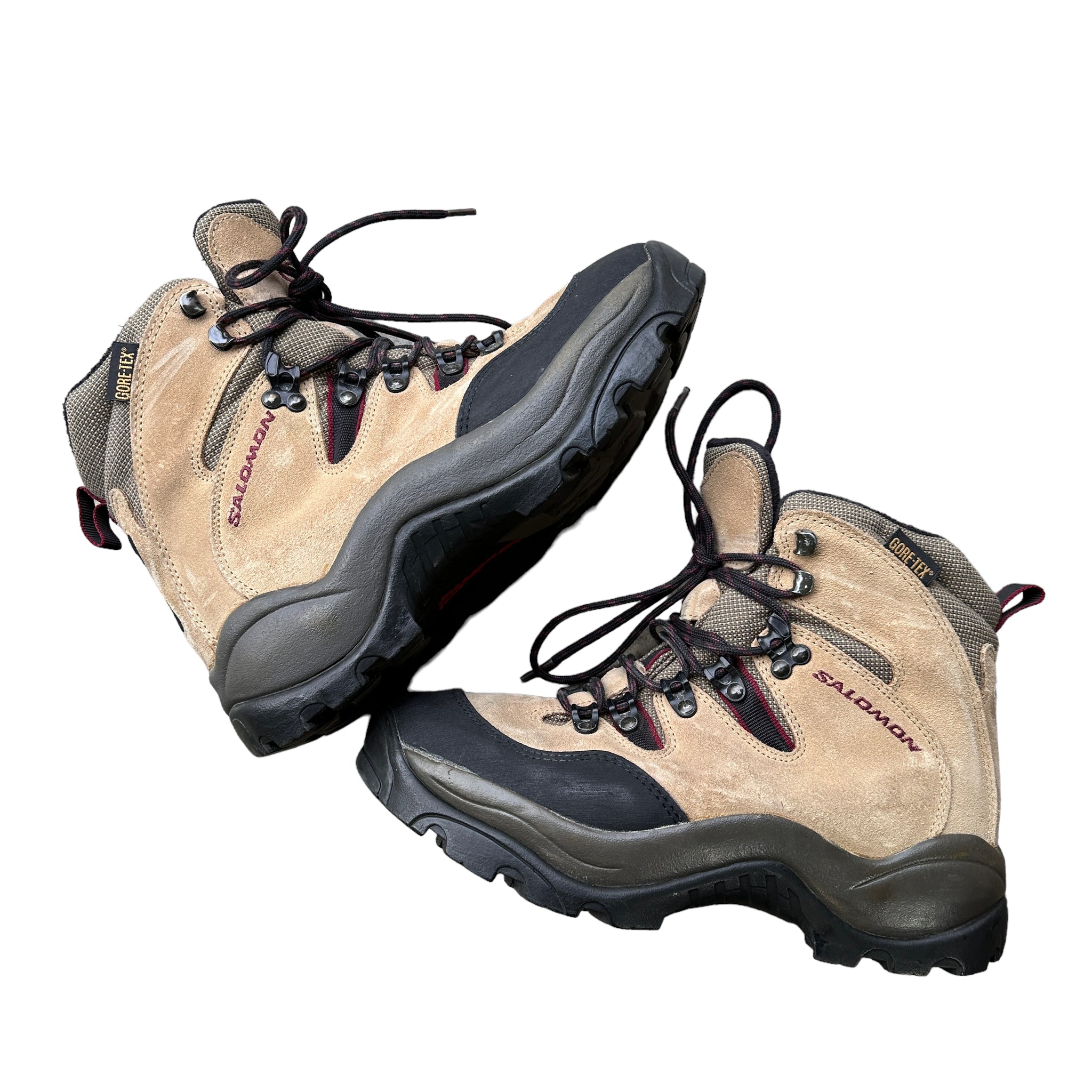 90s Salomon hiking boots wmns 9.5