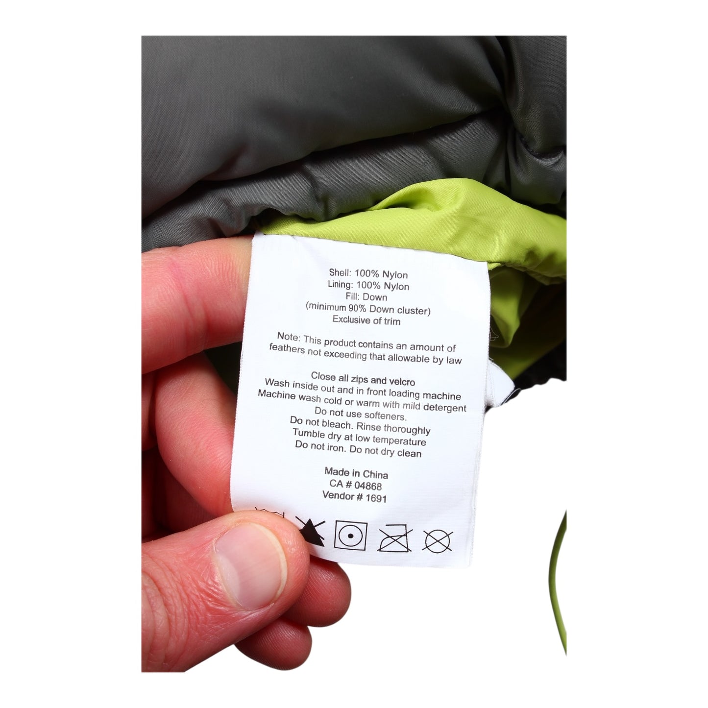 2000s MEC super puffy down jacket XXL