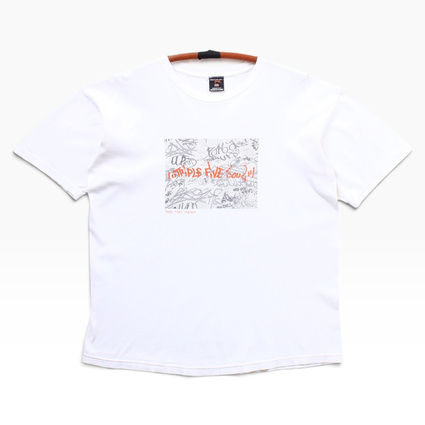 Triple five soul tags harlem 1981 tee medium