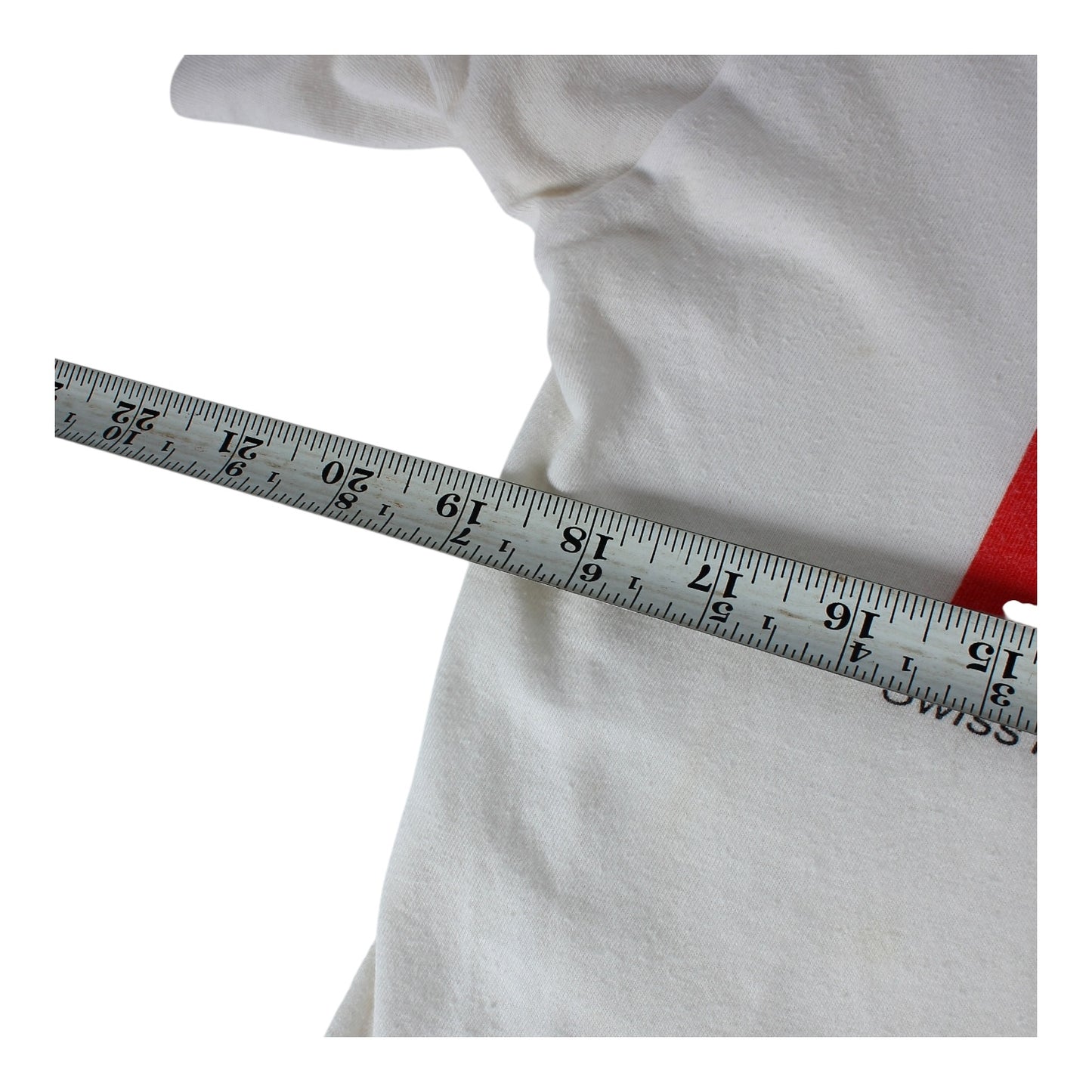 80s Adidas swiss rowing IBM tee small