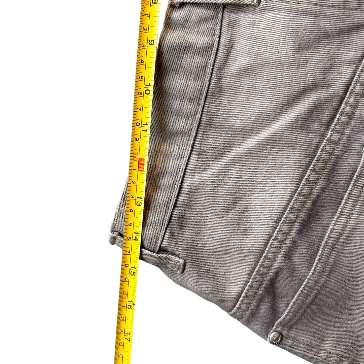 90s REAL jeans wear baggy denim shorts sz30