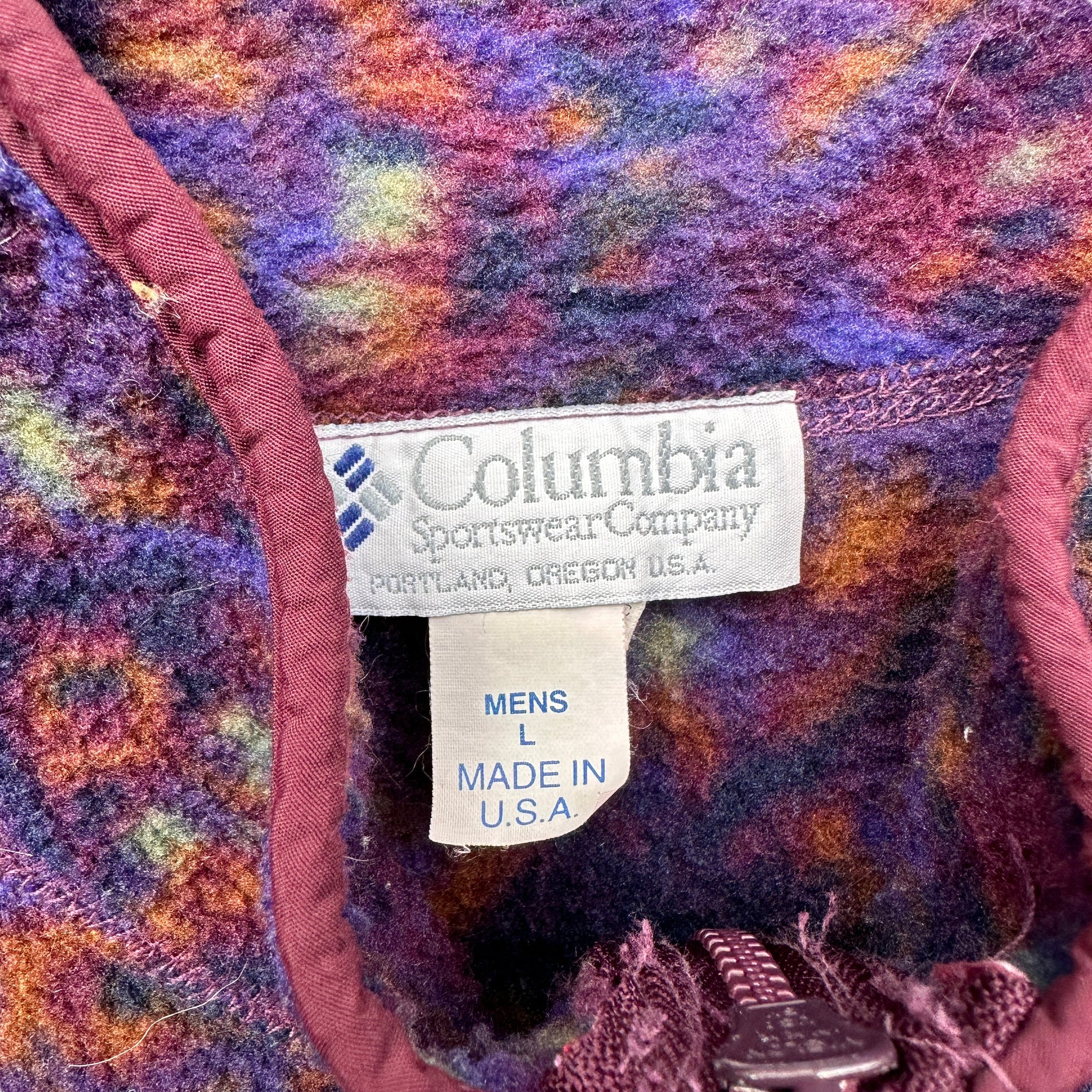 90s Columbia fleece large