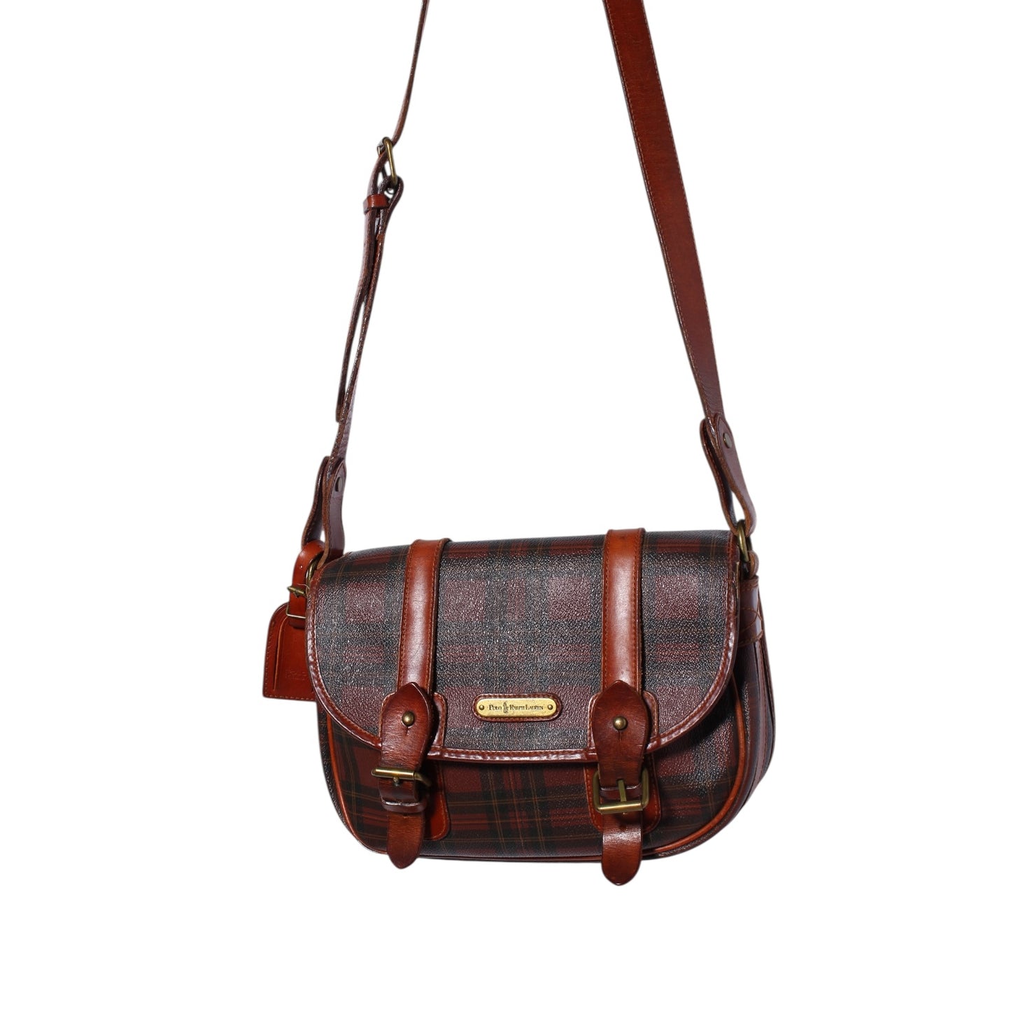 80s Polo Ralph Lauren leather bag