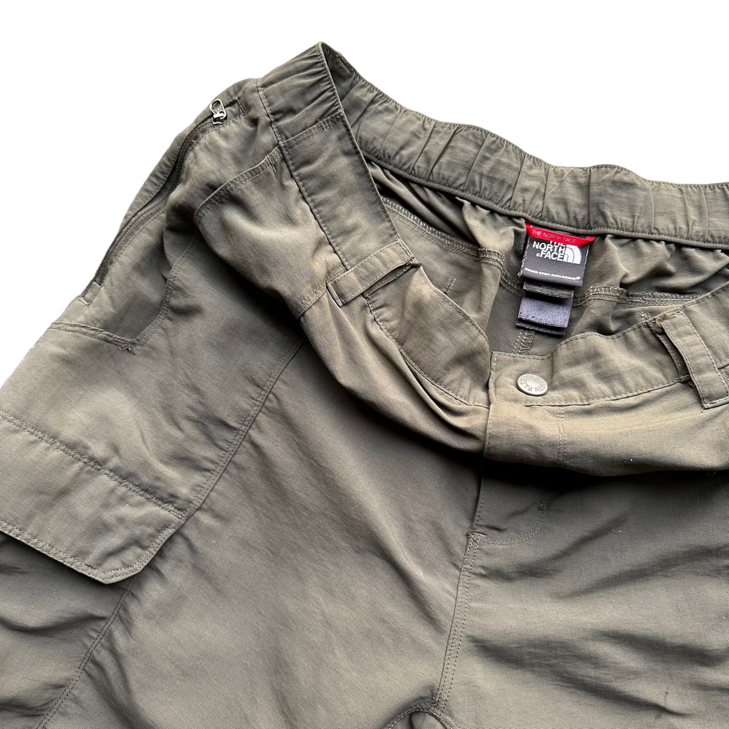 North face hiking shorts large