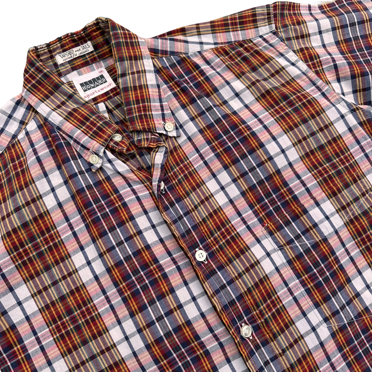 60s button down short sleeve Medium
