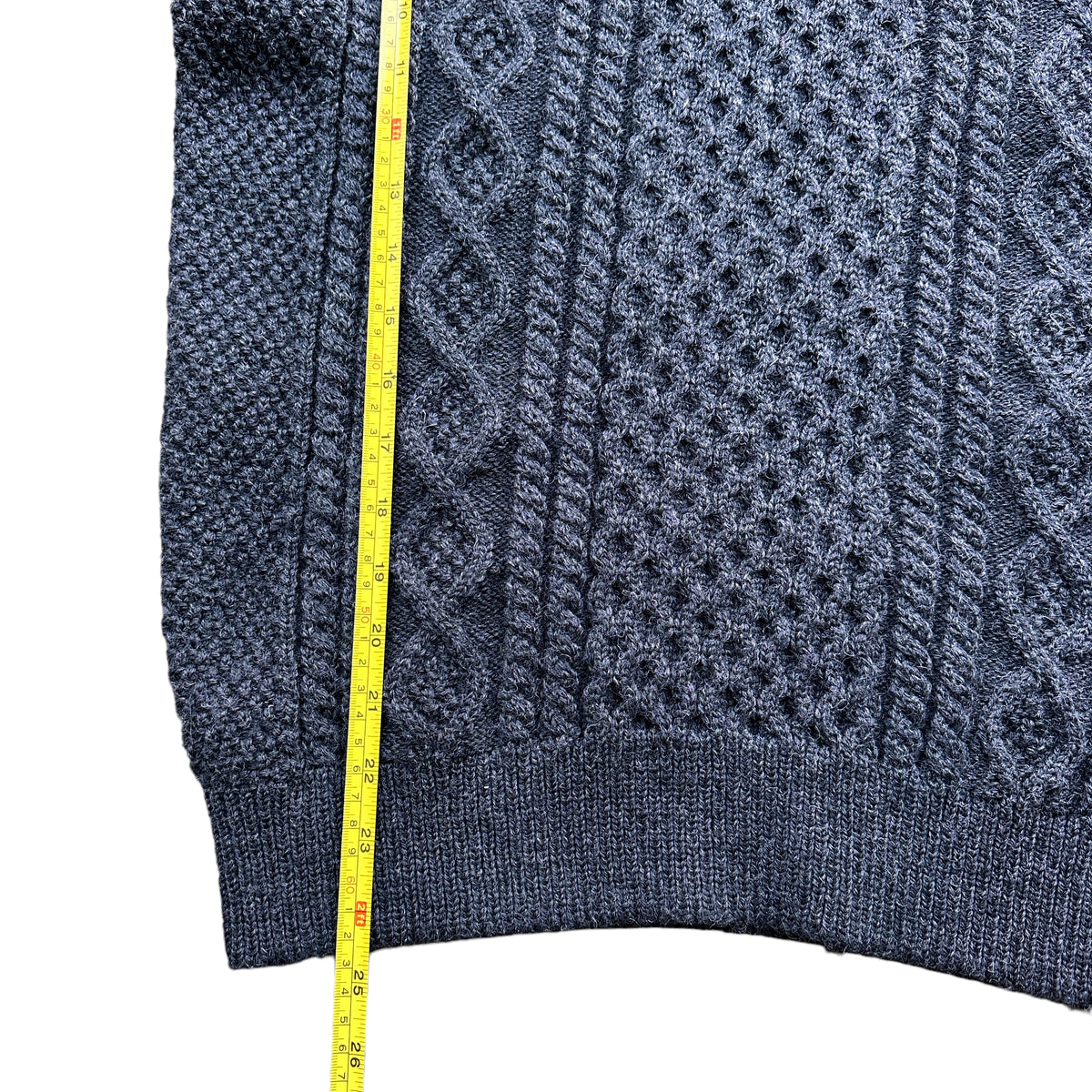 Noah wool hooded fisherman's sweater medium – Vintage Sponsor