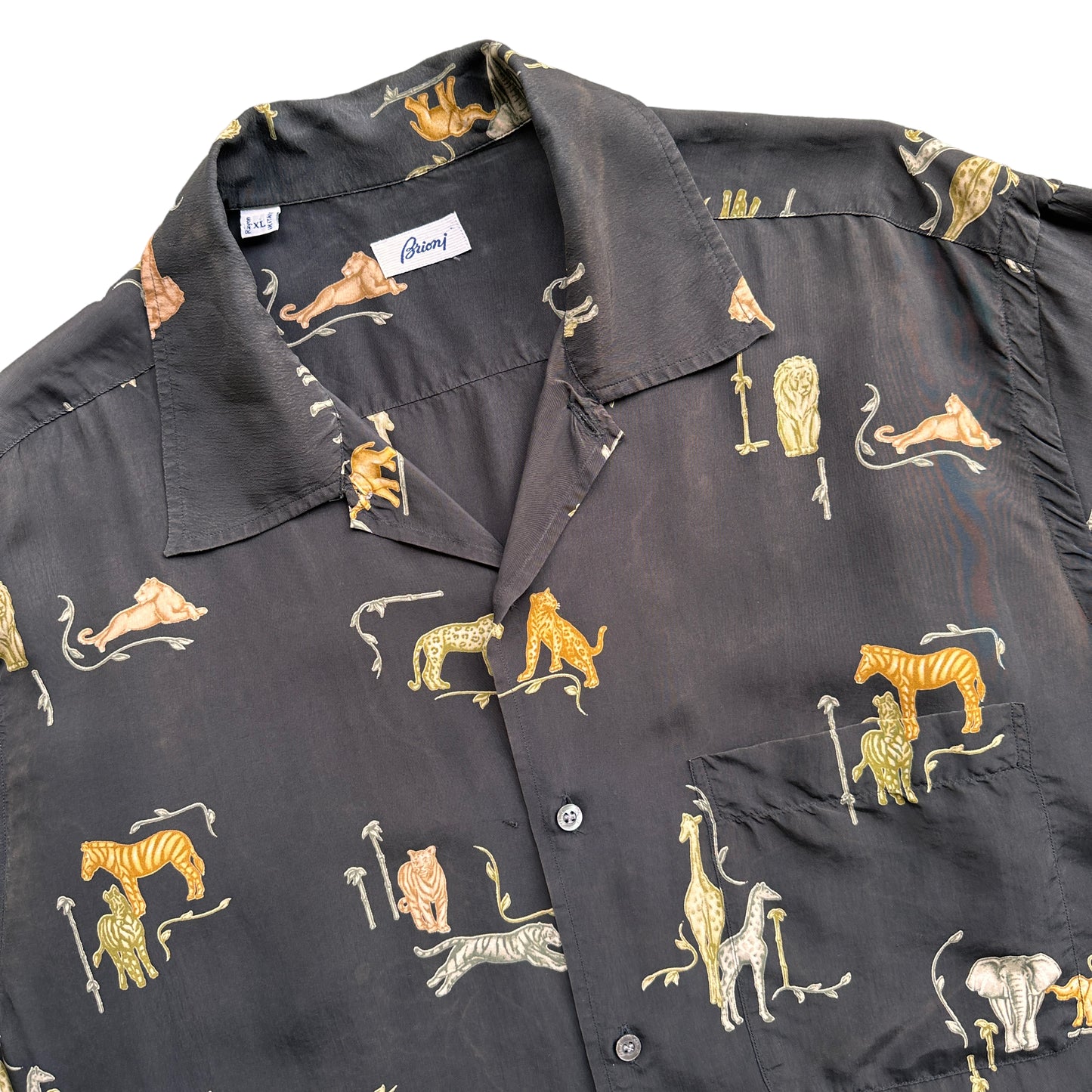 Brioni rayon Made in italy🇮🇹 XL