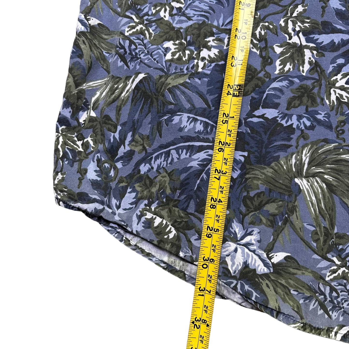 Orvis floral button up XL