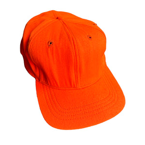 80s LL Bean blaze orange hat