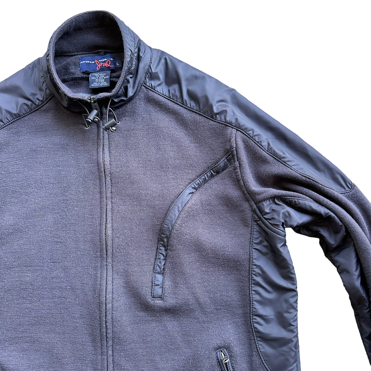 Y2K Triple five soul wool blend jacket Large