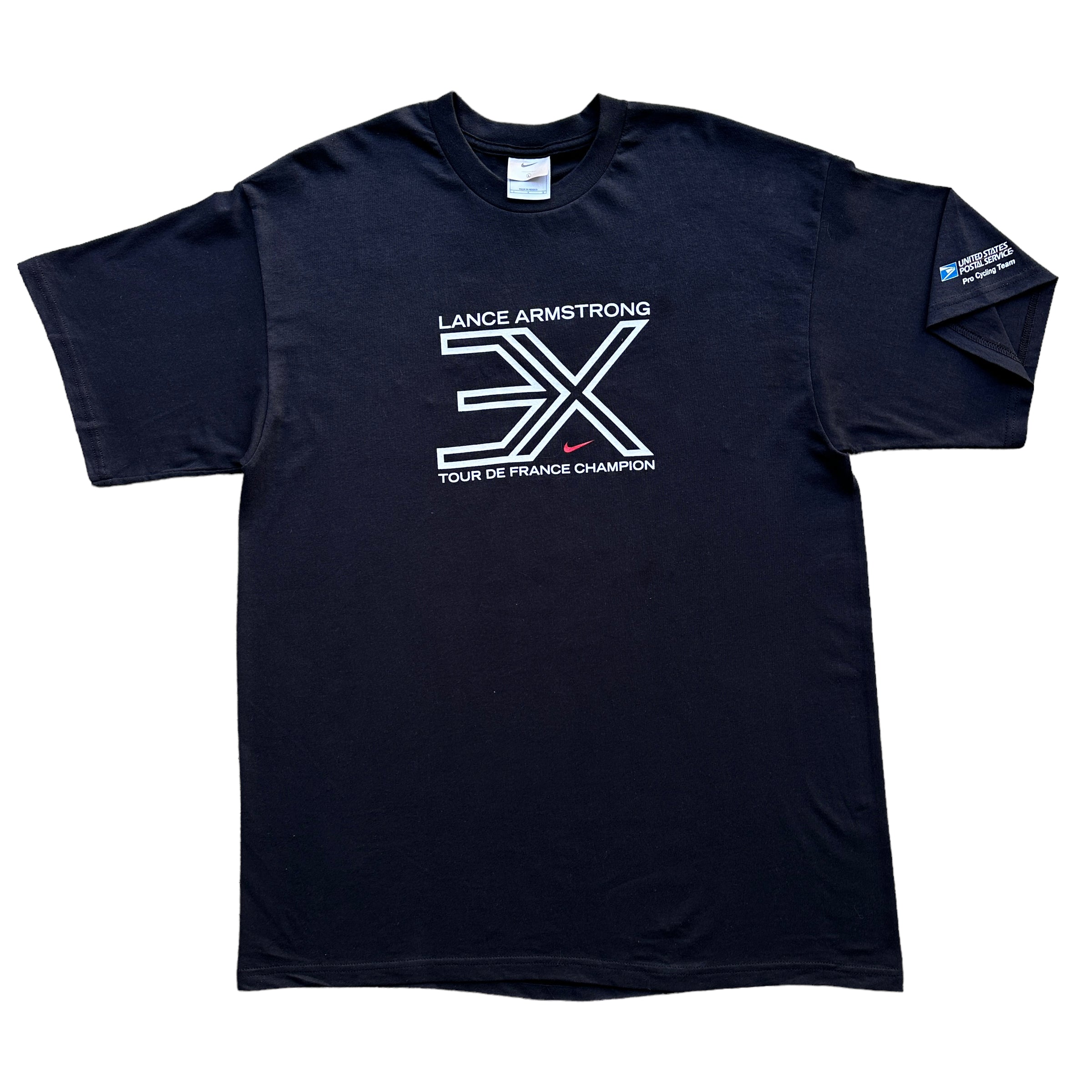 Lance armstrong tour de france post office nike tee - Large and