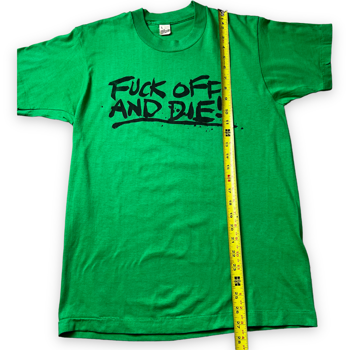 70’s/80’s Fuck off and die t shirt S\M