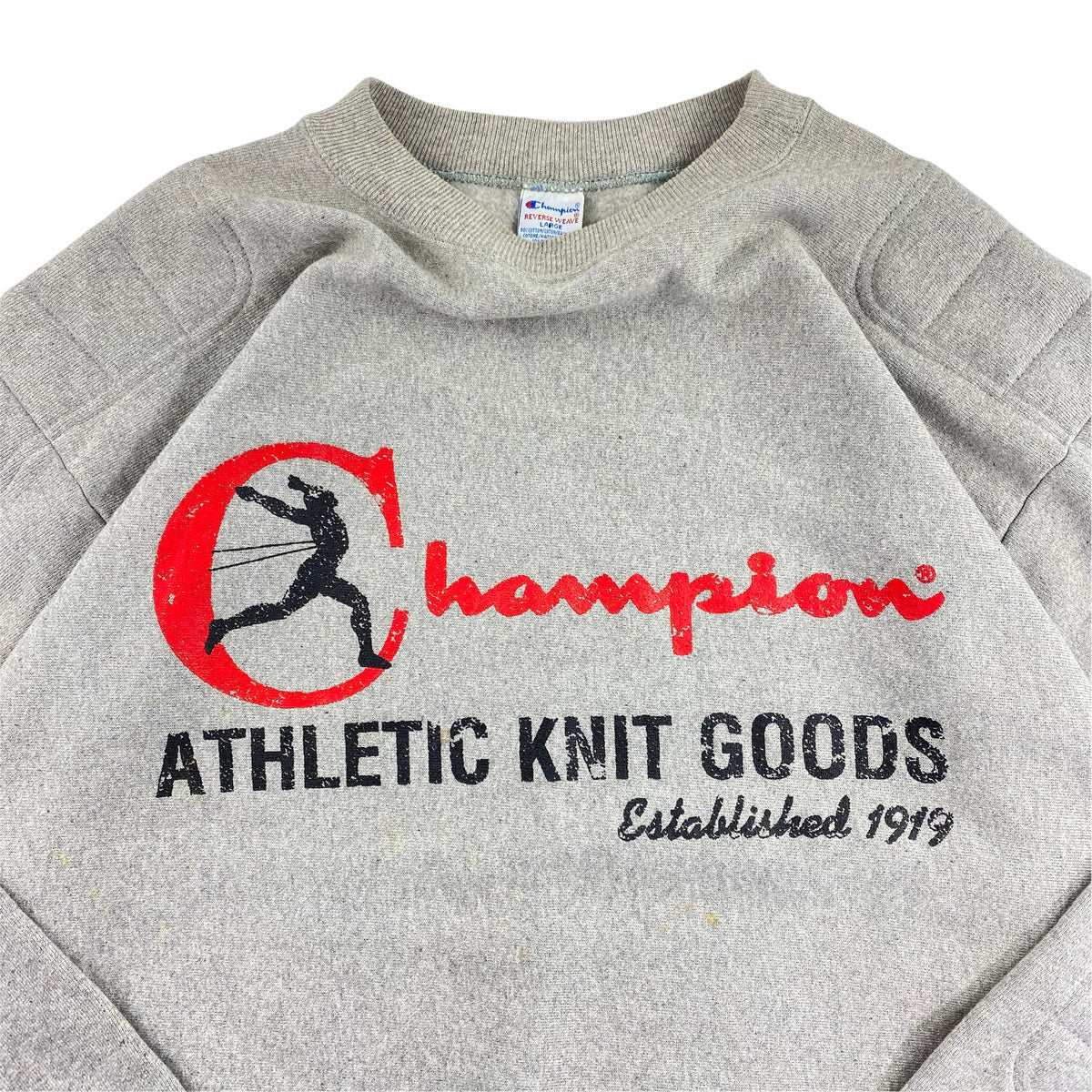 90s Champion Anniversary Reverse Weave Padded Large – Vintage Sponsor