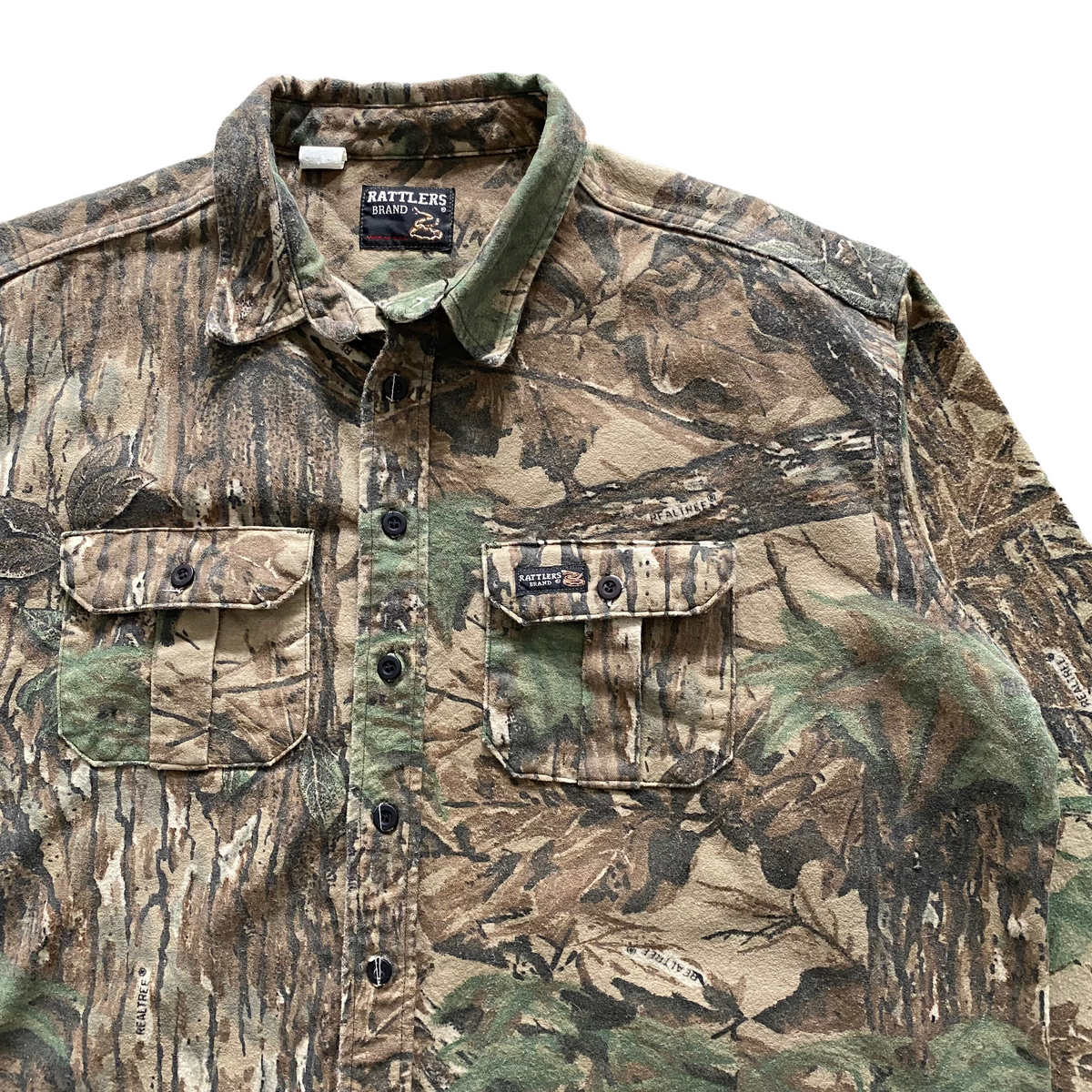 Woods camo chamois shirt XXL – Vintage Sponsor
