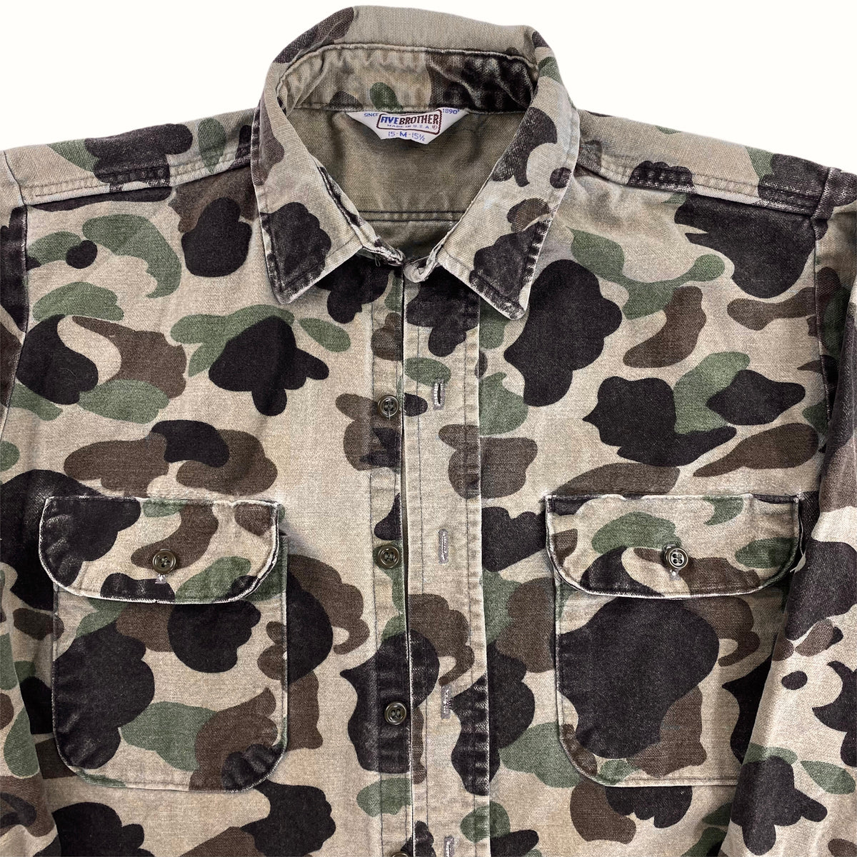 Woods camo chamois shirt XXL – Vintage Sponsor