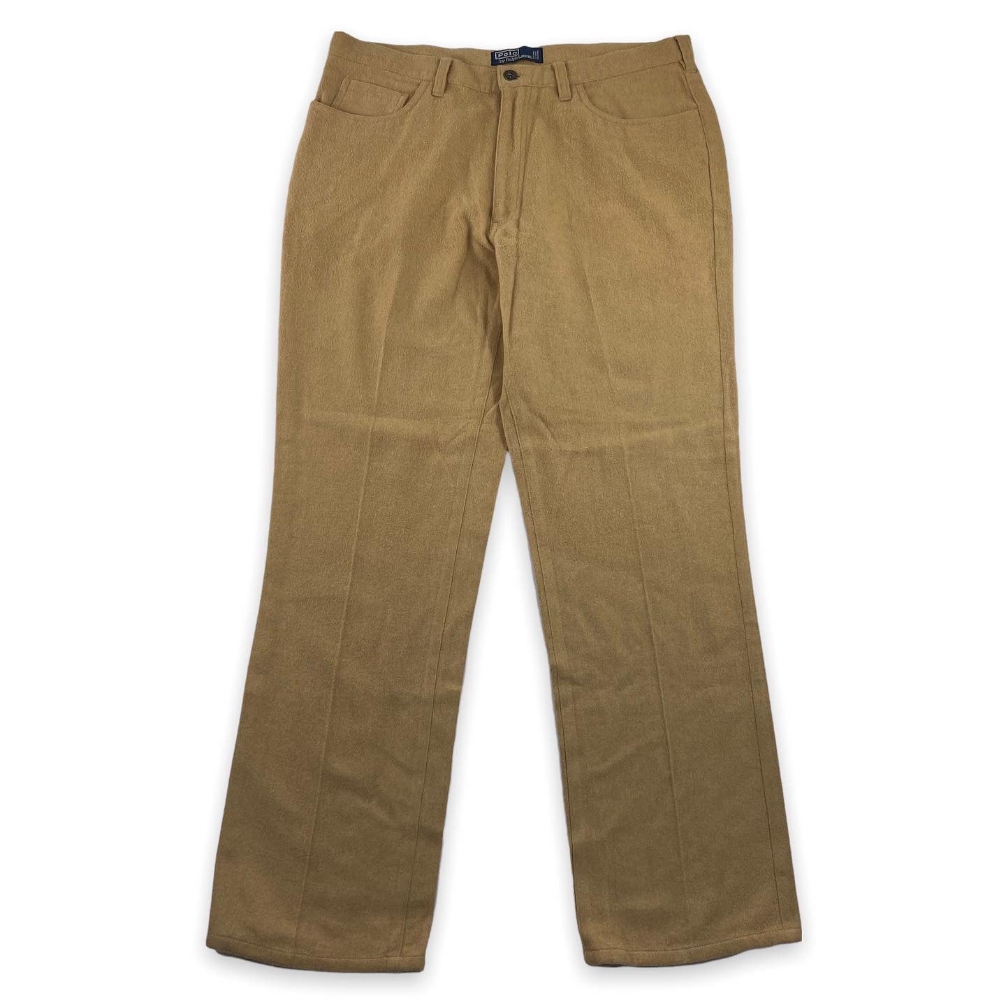 Polo ralph lauren camel hair pants. 36/32 – Vintage Sponsor
